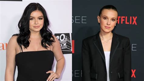 ariel winter leaked|Millie Bobby Brown versus Ariel Winter. Which one has the